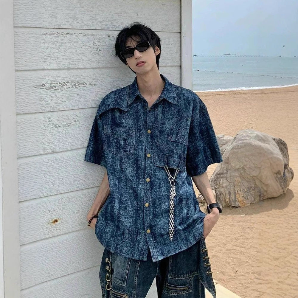 Vintage Tie-Dye Overshirt