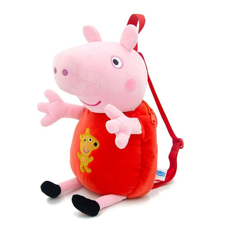 Cartoon Character Plush Backpack
