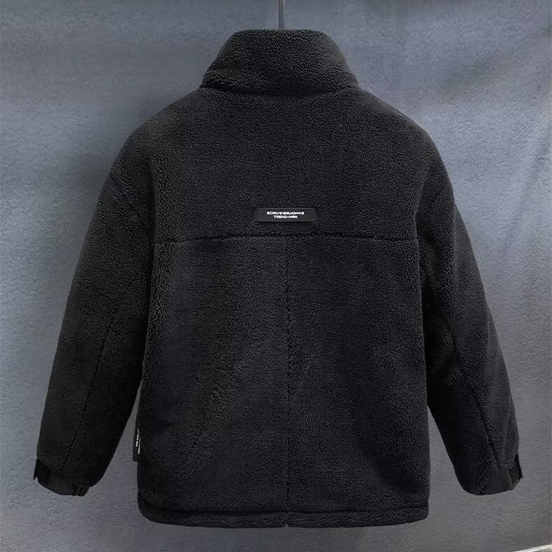 Fleece Lined Trendy Jacket