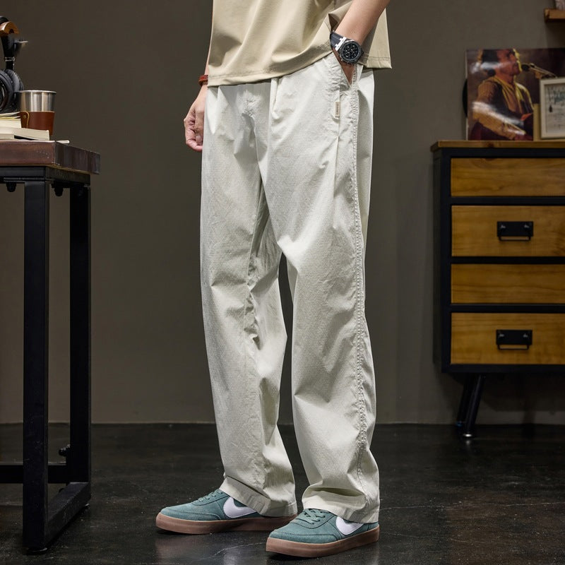 Casual Relaxed-Fit Trousers