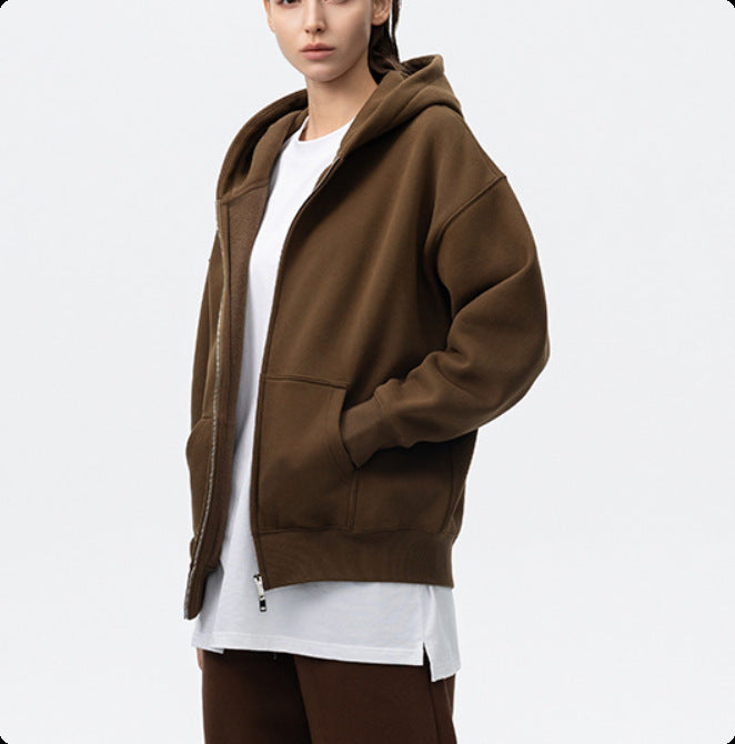 Unisex Zip-Up Hoodie