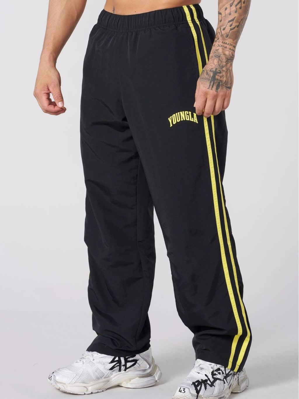 Double-Stripe Fitness Trousers
