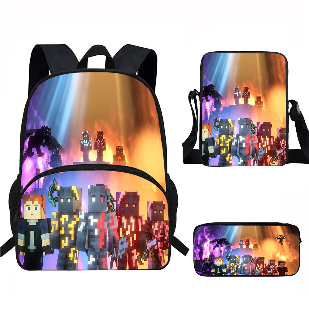 Minecraft Backpack Set