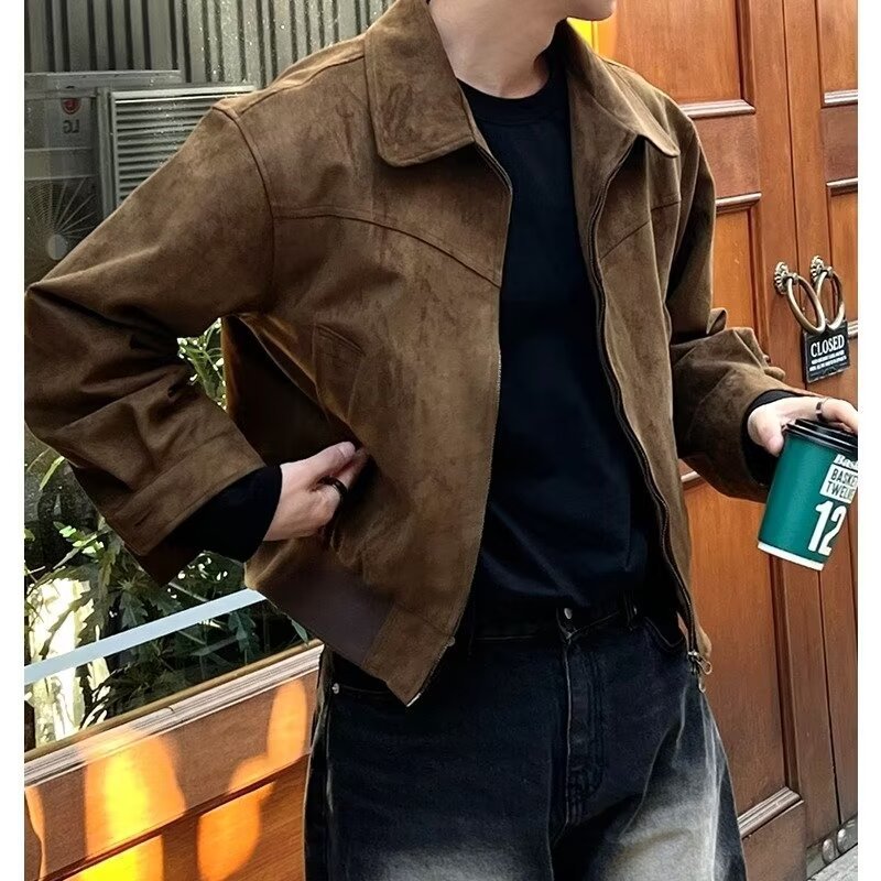 Vintage Suede-Look Jacket