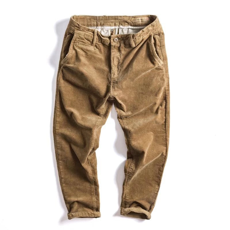 Corduroy Loose Fit Cargo Pants