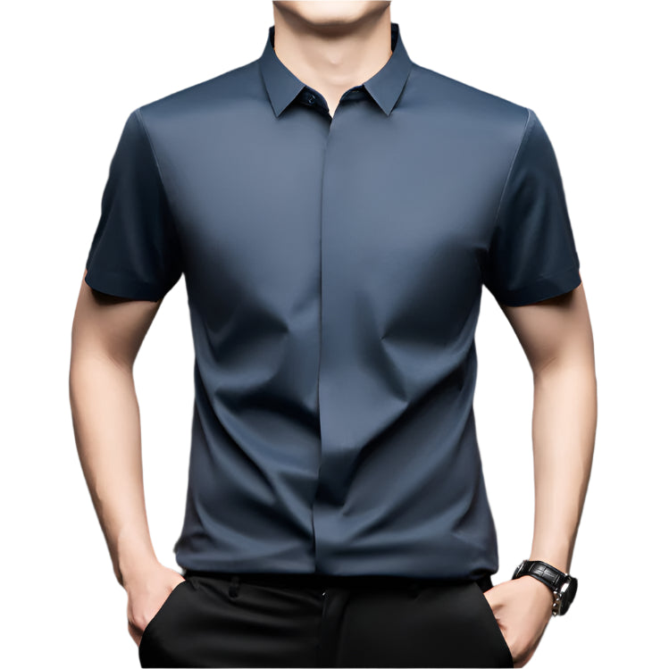 Mulberry silk short-sleeved shirt