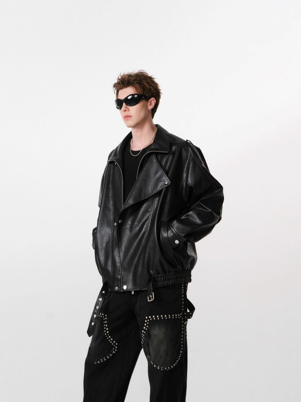 Oversized Biker Jacket