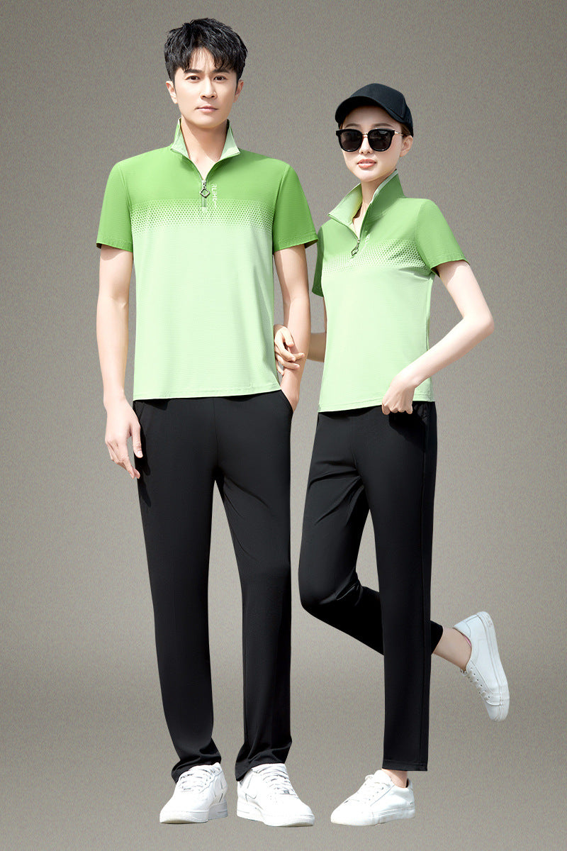 Zipped Collar Set