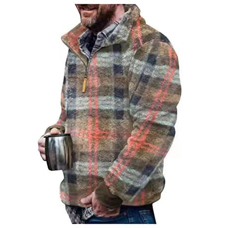 Southwestern Pattern Fleece Jacket