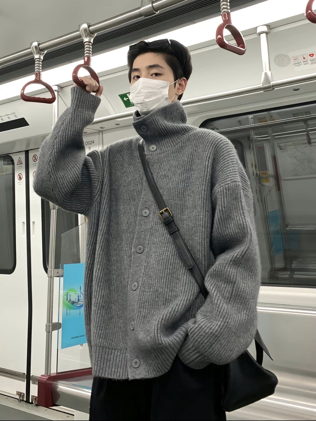 Oversized Knit Cardigan