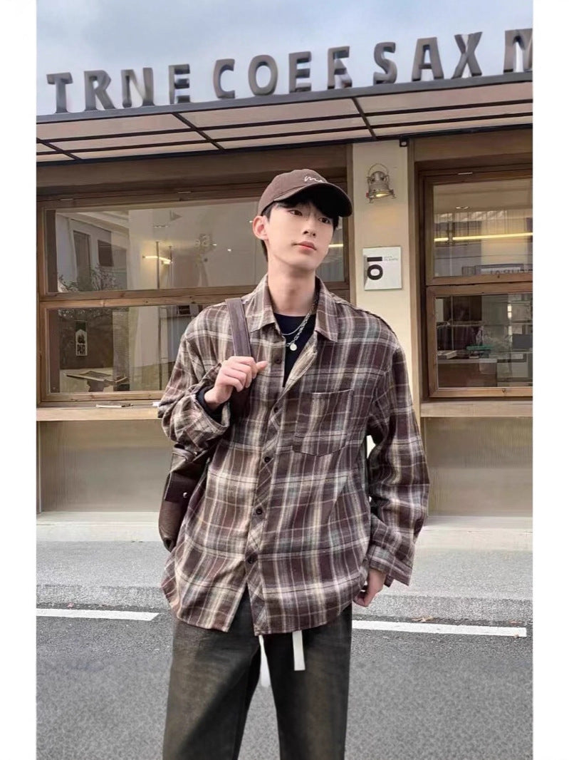Vintage Plaid Overshirt