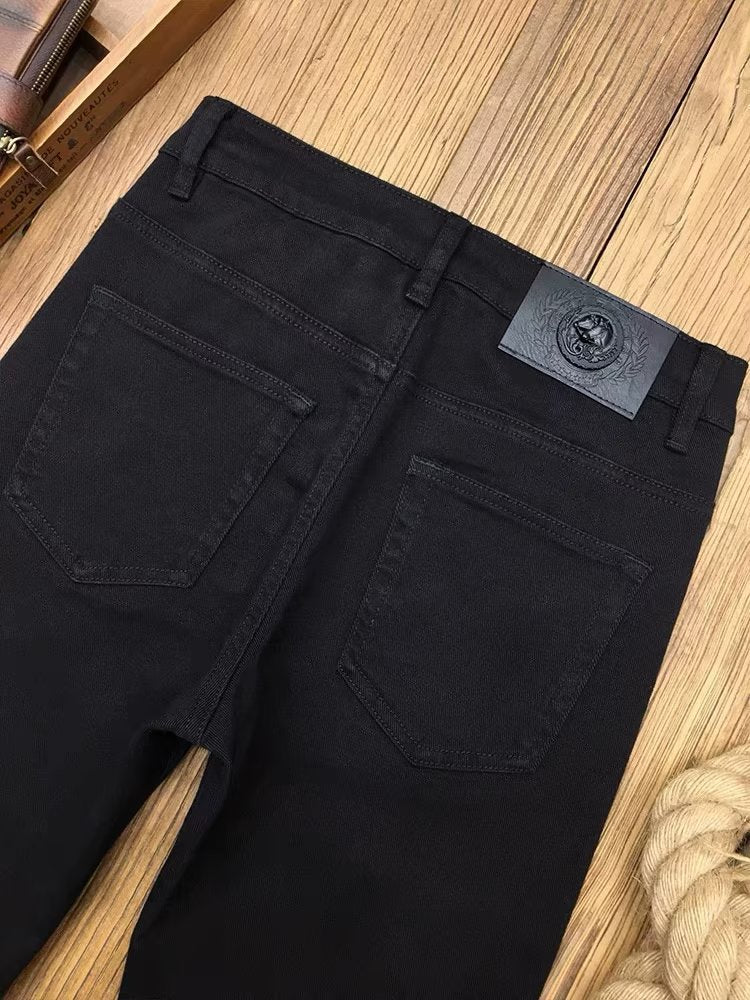 Premium Stretch Slim-Fit Denim Trousers