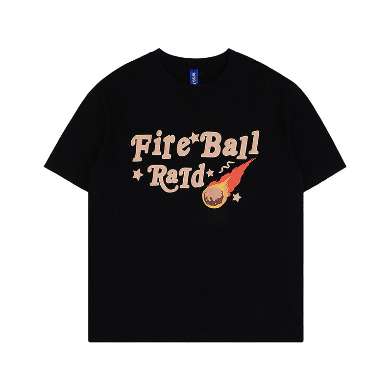 Fire Ball Raid Graphic Tee