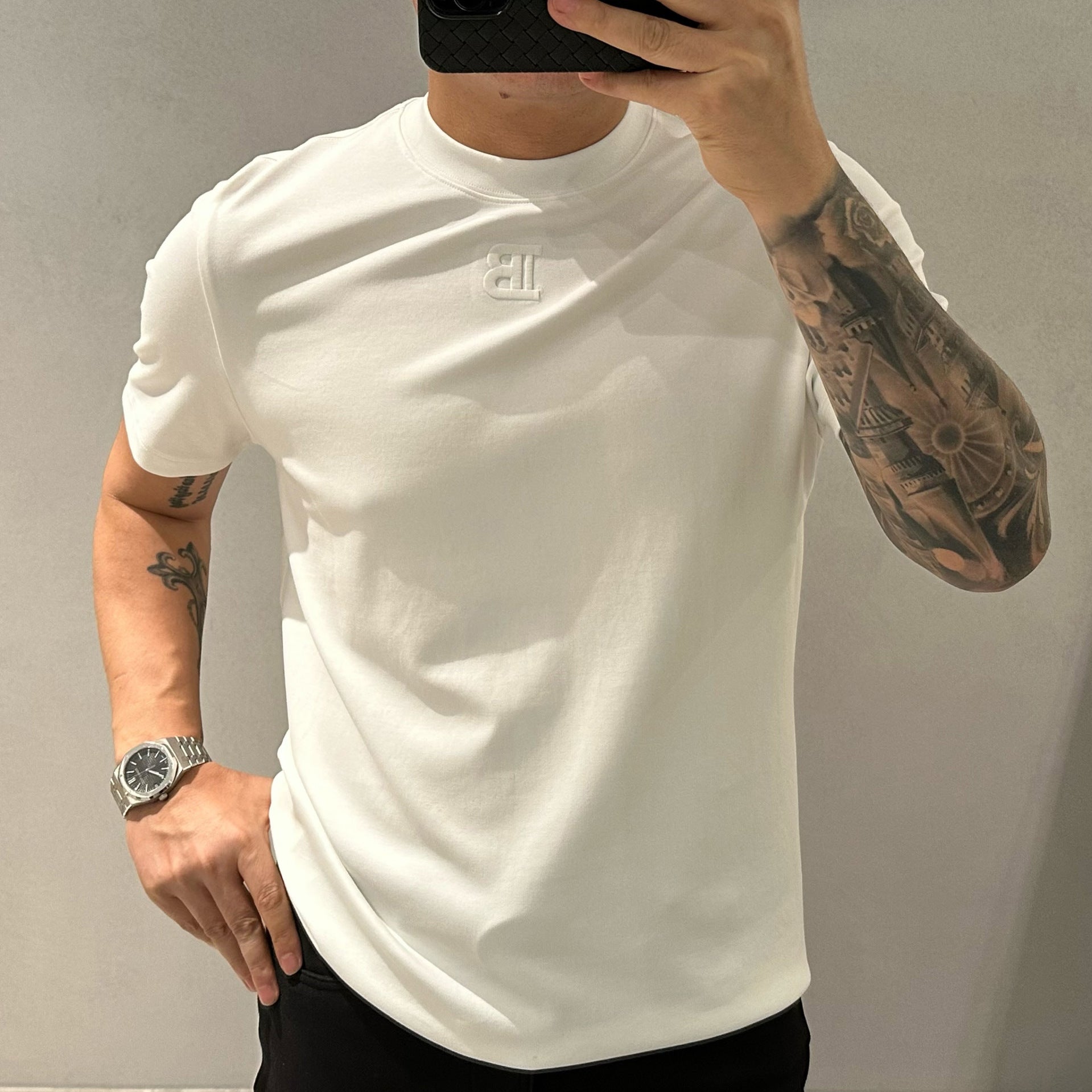 Embroidered Crest T-Shirt