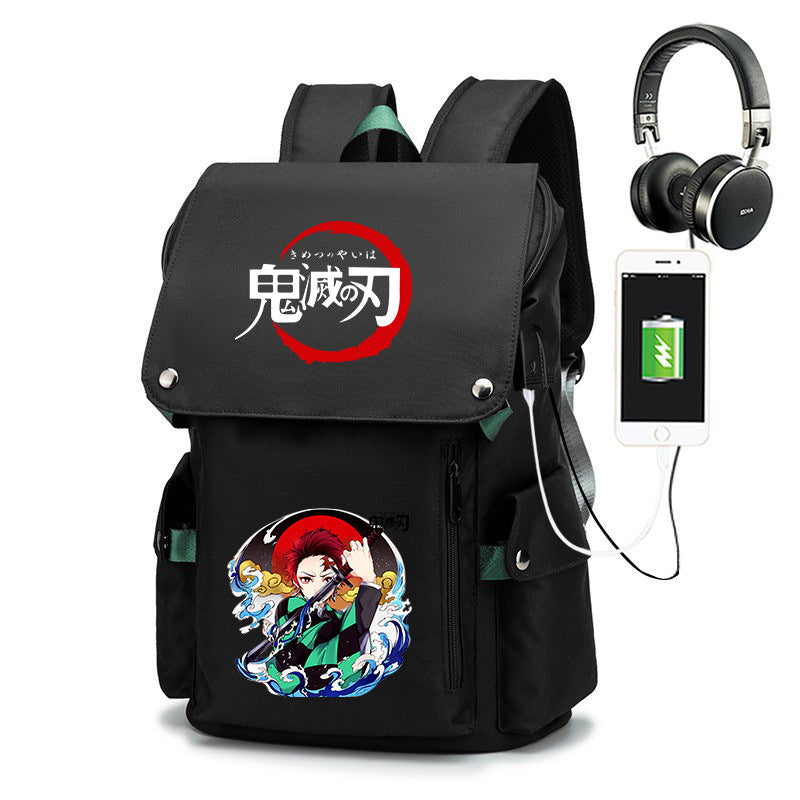Anime-Themed School Backpack