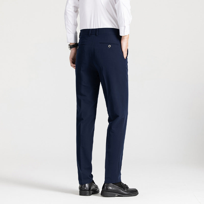 Men's Slim-Fit Dress Trousers