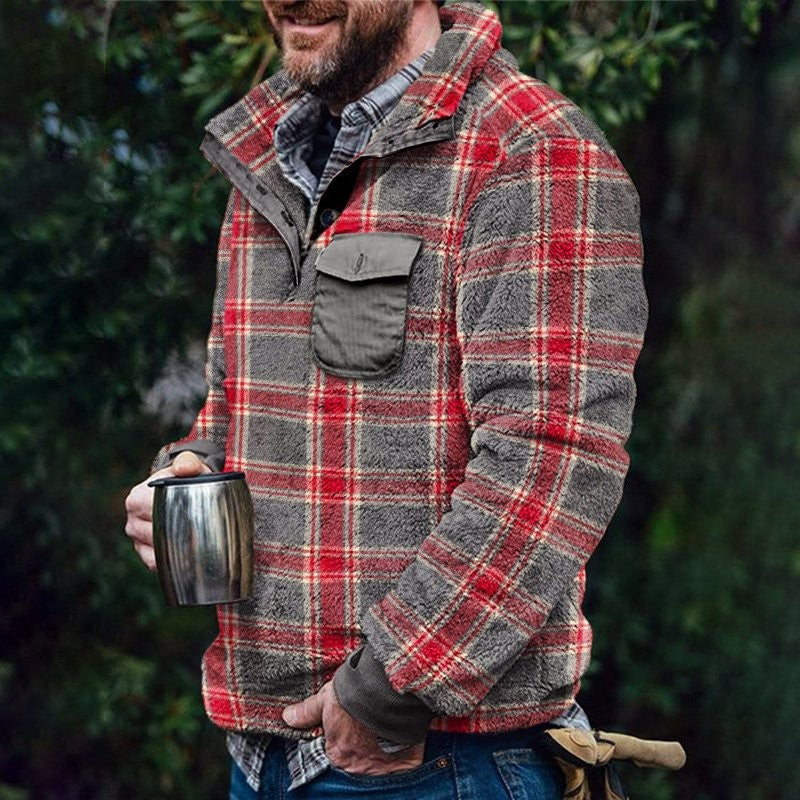 Southwestern Pattern Fleece Jacket