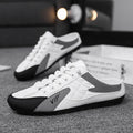 Cross-border men's shoes, beanie shoes, men's spring and summer, men's flat casual shoes, trendy soft-soled driving shoes, semi-slippers, men's shoes, trendy shoes