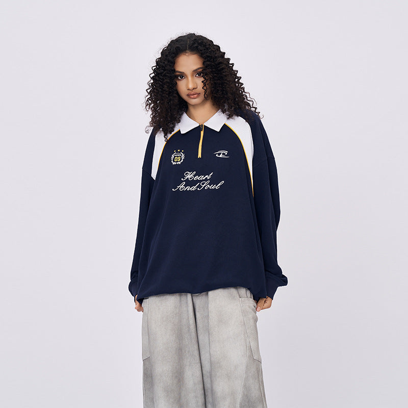 Quarter-Zip Technical Piqué Pullover