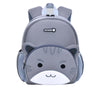 Backpack gray cat large size