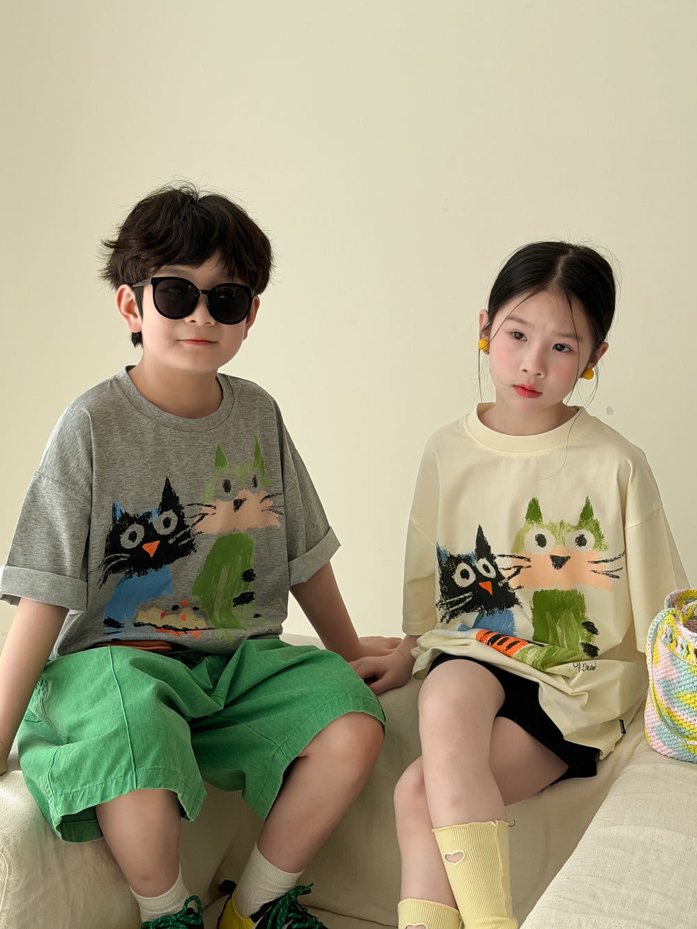 Kids' Cartoon-Print T-Shirt