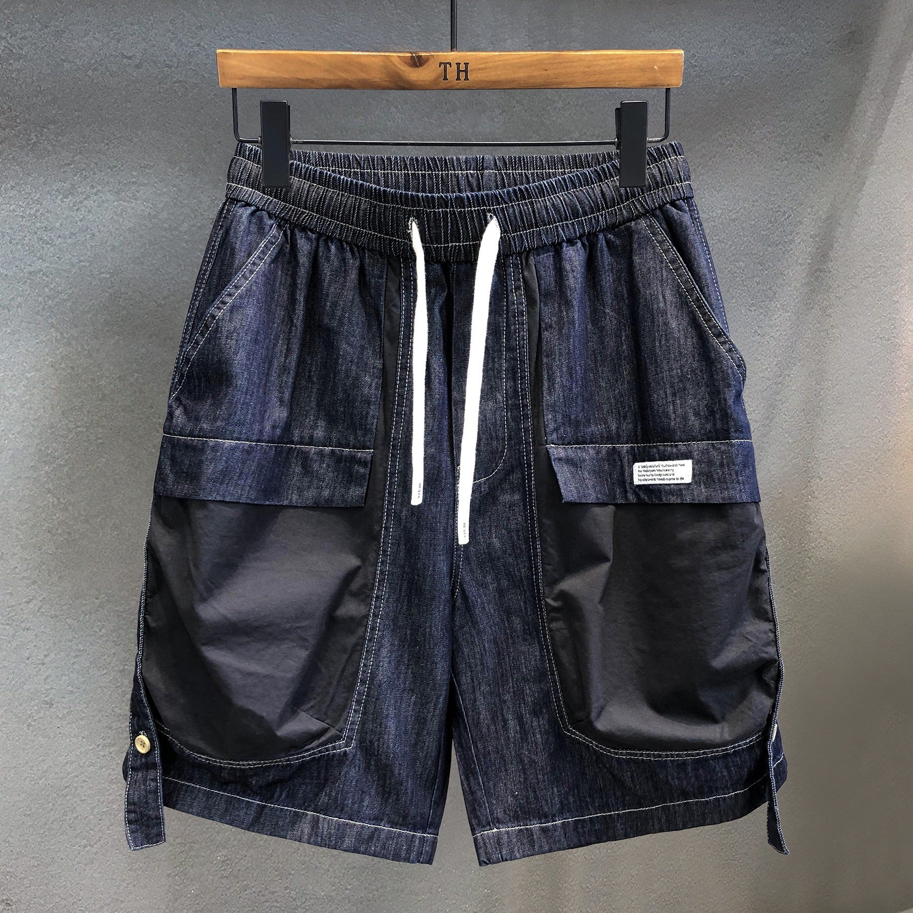 Men's Cargo Denim Shorts
