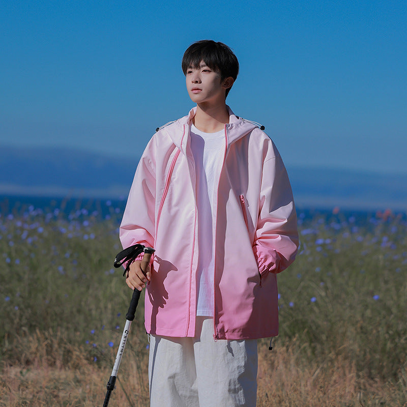 Gradient Casual Jacket