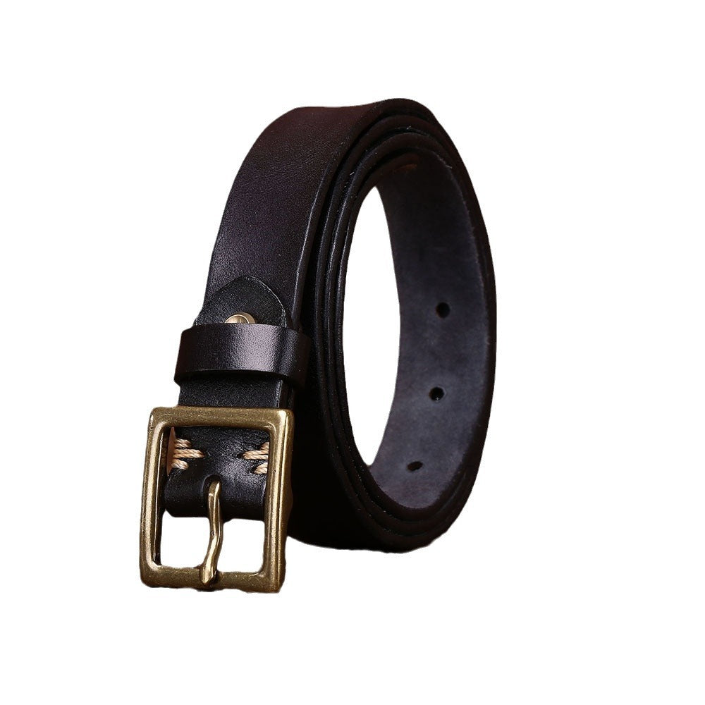 Vintage Casual Leather Belt