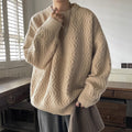 Textured Zig Zag Oversized Knit