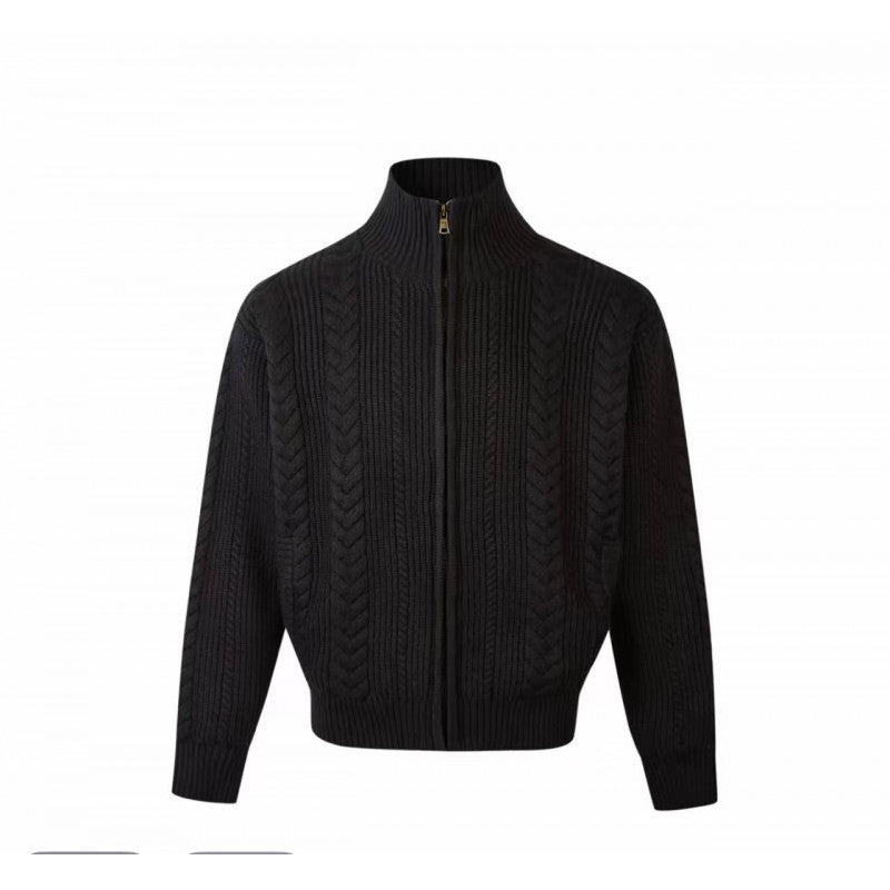 Heritage Cable Zip Cardigan