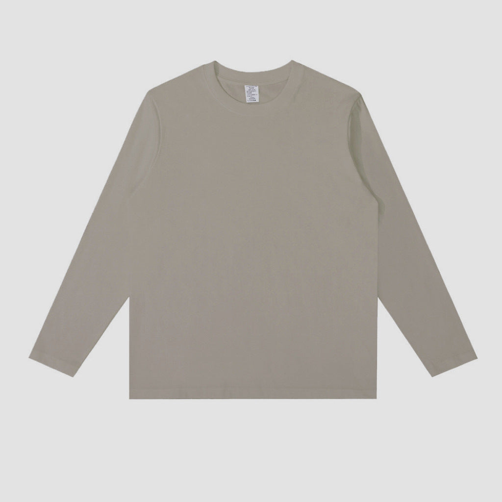 American Style Basic Mock Neck T-Shirt