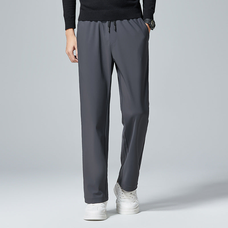 Men’s Thermal Flex Straight-Cut Trousers