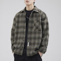 Plush Plaid Overshirt