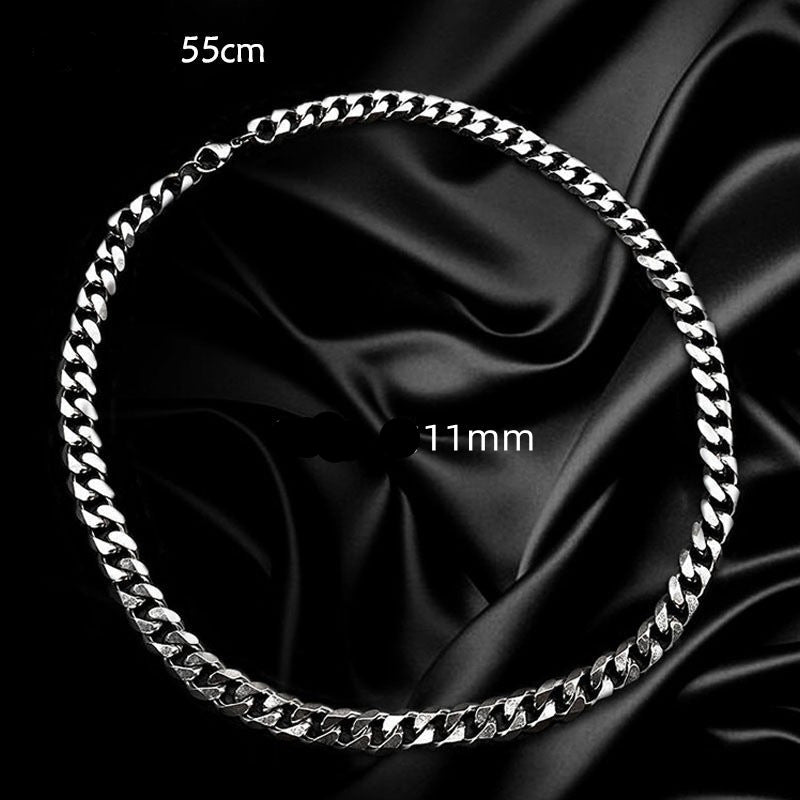 Titanium Steel Cuban Link Chain