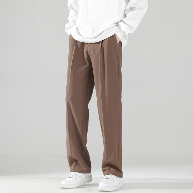 Drapey Relaxed-Fit Trousers