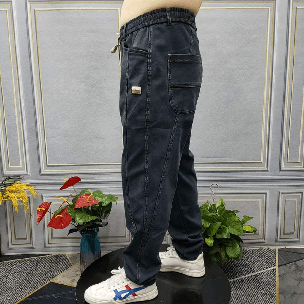 Casual Straight-Leg Trousers