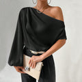 Asymmetric Off-Shoulder Top