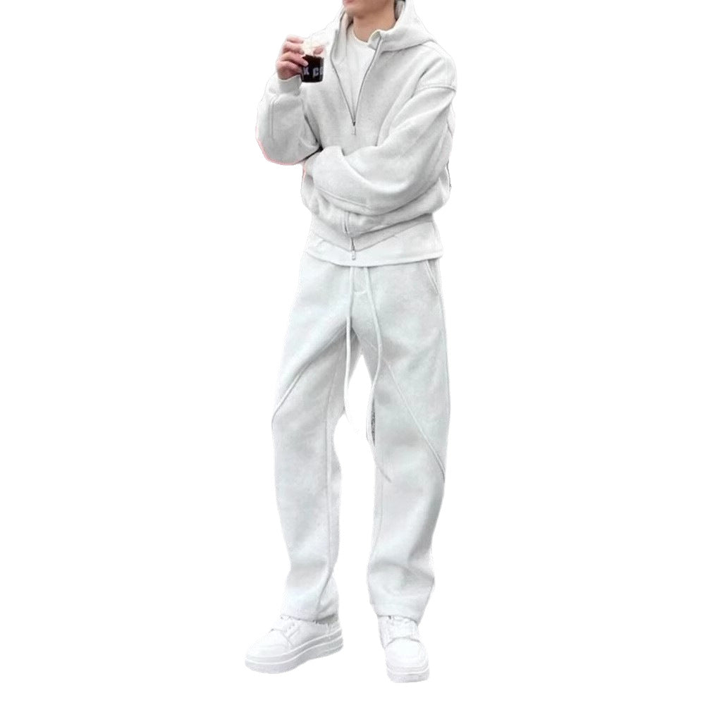 Premium Cotton Thickened Sweat Suit