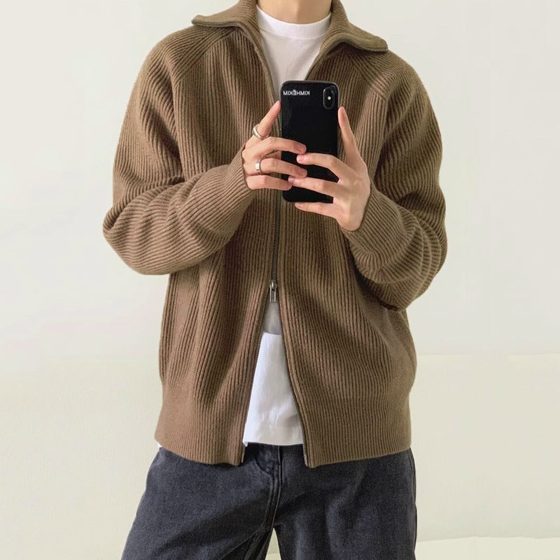 Premium Zip Cardigan
