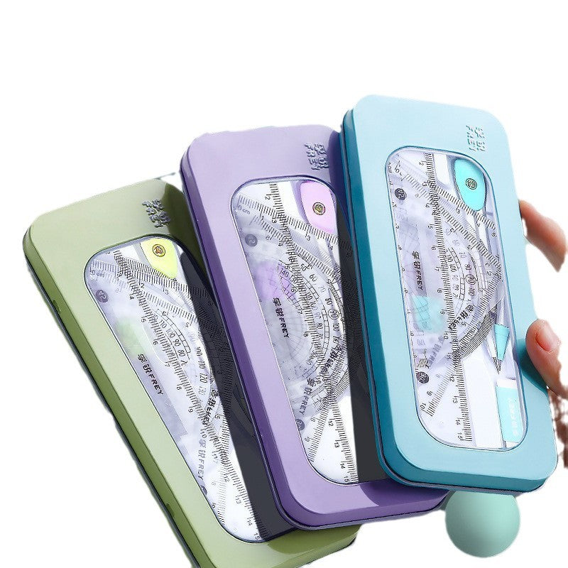 Multifunctional Geometry Math Stationery Set