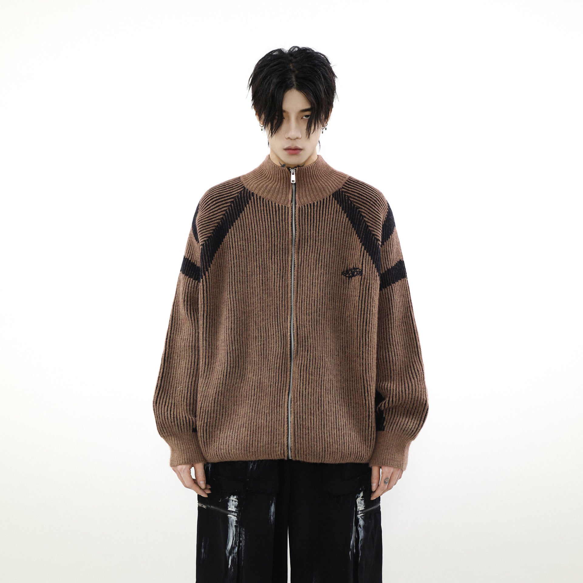 Knit Full-Zip Jacket For Men