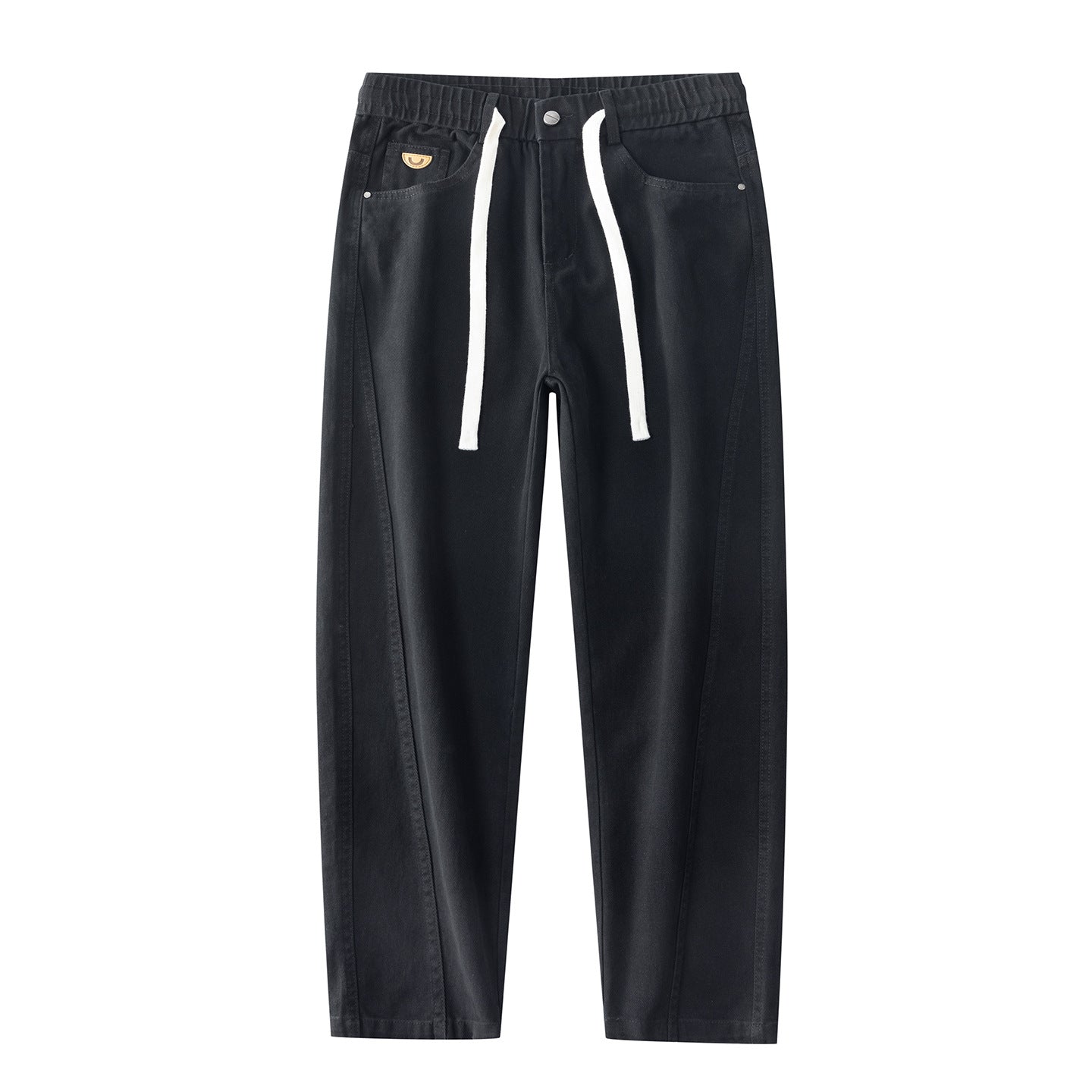 Relaxed-Fit Straight-Leg Trousers