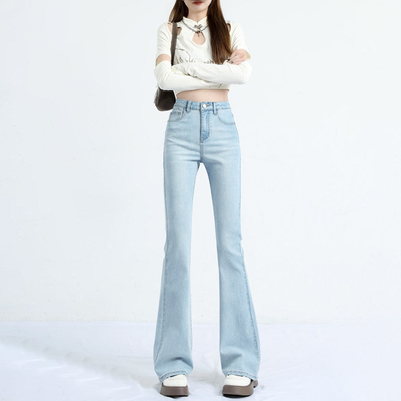 Vintage High-Waist Flared Jeans