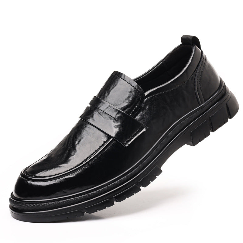 Modern British-Style Penny Loafers