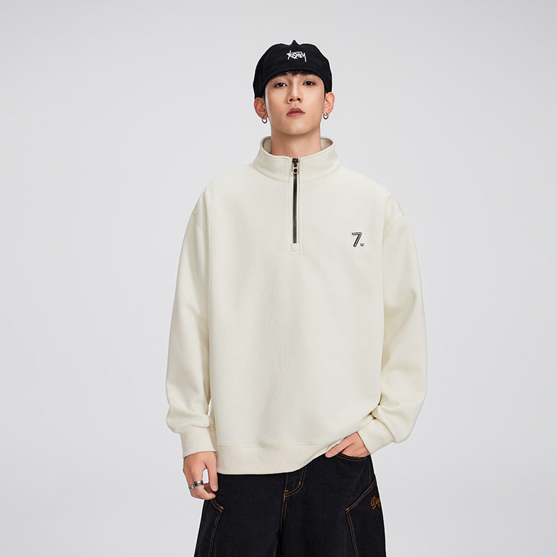 Men's Half-Zip Pullover Sweatshirt