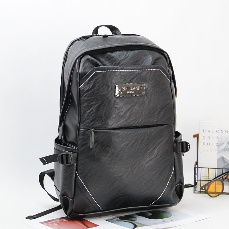 Business backpack casual men's bag waterproof fashion travel backpack large capacity computer bag student schoolbag trendy