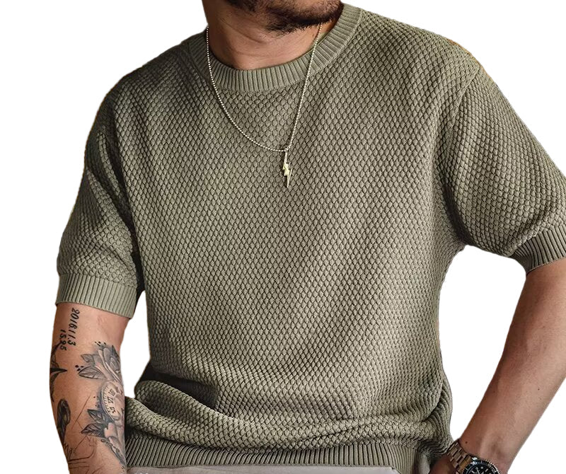 Men's Vintage Knit T-Shirt