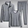 3219 Leggings Grey Three-Piece Set