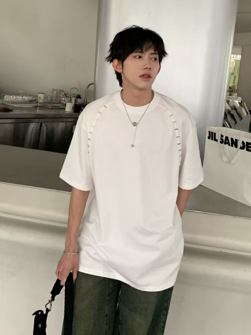 Minimalist Shoulder Pad T-shirt