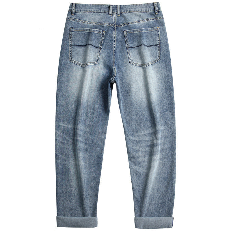 Vintage Straight-Leg Jeans